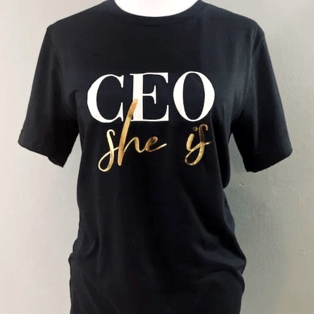 NWT “CEO” T-shirt